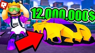 САМАЯ ДОРОГАЯ МАШИНА ЗА 12.000.000 $$$ | Roblox