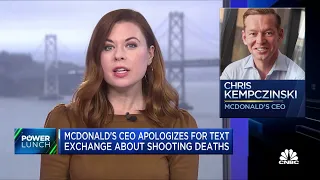 McDonald's CEO apologizes for messages to Chicago mayor