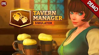 Tavern Manager Simulator (demo) - Симулятор таверны (стрим)