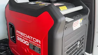 New PREDATOR 3500 Super Quiet Generator for the DETAIL van!!! Is this the best generator out there?