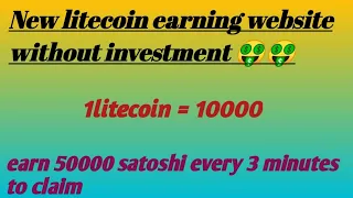 Earn litecoin unlimited no investment/ multi coin faucet /live withdraw