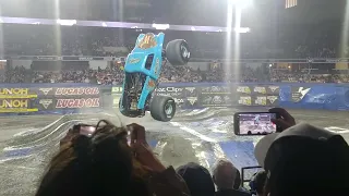 Monster Jam Worcester 2022 Two Wheel Skills Whiplash