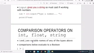 Some simple Python explained:   Branching and Iteration using While and For loops