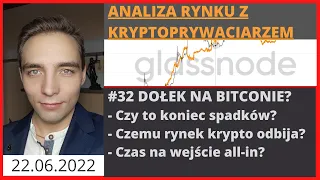 KRYPTOWALUTY 🔴 Czy dołek już za nami? GLASSNODE BTC ETH Wzrosty na rynku krypto onchain analiza #32