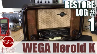 Wega Herold K restoration - part 1. A first look that went too far.