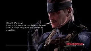 Metal Gear Solid 4   Guns of the patriots instalation screen 15 minutes