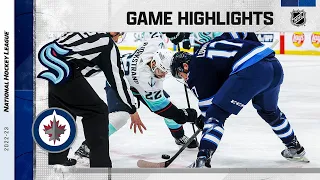 Kraken @ Jets 2/14 | NHL Highlights 2023