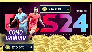 Como Ganhar 200 mil Moedas no Dream League Soccer 24| Ter Muitas Moedas DLS24