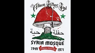 The Allman Brothers Band - In Memory of Elizabeth Reed (Syria Mosque, Pittsburgh, PA, 01-17-1971)