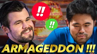 ARMAGEDDON -  Carlsen vs Nakamura   Norway Chess 2024