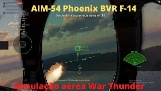 Como usar o AIM-54 (Phoenix) no modo simulação aérea do War Thunder