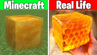 Realistic Minecraft | Real Life vs Minecraft | Realistic Slime, Water, Lava #268