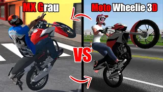 MX GRAU VS MOTO WHEELIE 3D! QUAL É O MELHOR?