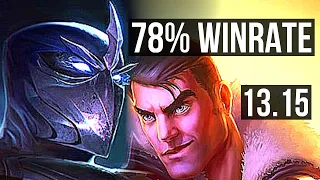 SHEN vs JAYCE (TOP) | 7/1/25, 78% winrate | EUW Grandmaster | 13.15