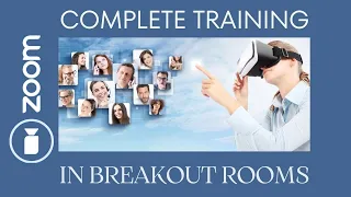 Zoom-Complete training in Breakout Rooms #teachonline #zoom #breakoutrooms