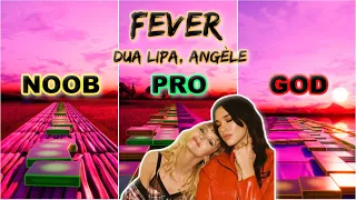 Dua Lipa, Angèle - Fever - Noob vs Pro vs God (Fortnite Music Blocks) with map code!