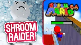 Wall Running in Super Mario 64?! Shroom Raider 64