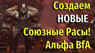 Создаем НОВЫЕ Союзные Расы! Орки Маг'хары и Дворфы Черного Железа!