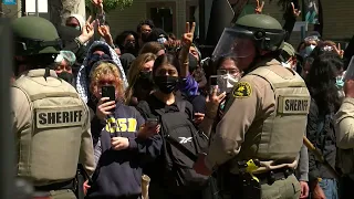 Gaza Solidarity encampment at UC San Diego cleared