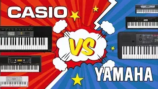 CASIO VS YAMAHA - битва домашних синтезаторов