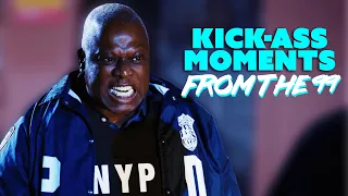 the nine-nine kicking ass for 9 minutes 59 seconds | Brooklyn Nine-Nine | Comedy Bites