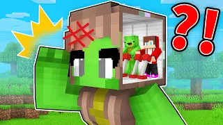 How Mikey & JJ Control Girl Mikey Mind in Minecraft - Maizen