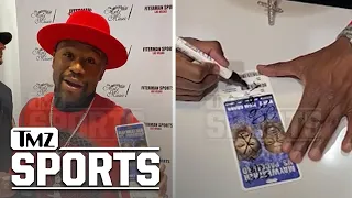 Floyd Mayweather Disses Manny Pacquiao at Autograph Signing, 'Victim 48!' | TMZ Sports