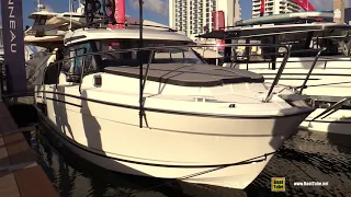 2021 Jeanneau NC 795 Series II Motor Boat Walkaround Tour - 2020 Fort Lauderdale Boat Show