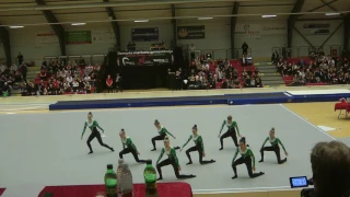 TeamGym - Nivå GF SD 1 - Senior Forbundsmesterskaber 1. runde 2017 - Rytme