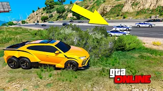 НАШЕЛ ТОПОВУЮ НЫЧКУ ОТ МЕНТОВ! ПОЛИЦЕЙСКИЕ ДОГОНЯЛКИ В GTA 5 ONLINE!