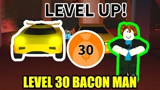 BACON HAIR gets LEVEL 30 TORPEDO | Roblox Jailbreak WINTER UPDATE