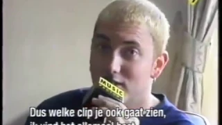 Eminem  on TMF Dutch television, Amsterdam 1999