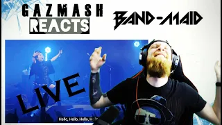 Metal Singer Reacts - BAND-MAID DOMINATION LIVE REACTION