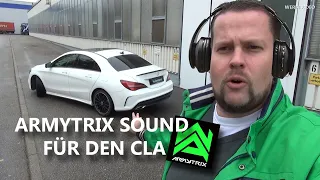 CLA 200 Klappenauspuff von Armytrix: Sound - Beschleunigung - Einbau