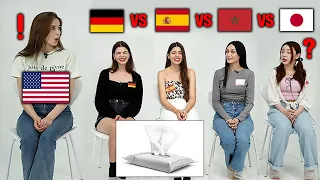 American was Shocked by the Word Differences in 5 languages!! (US,Germany,Spain,Morocco,Japan)