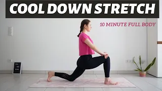 10 min Post Workout Yoga | Full Body Cool Down Stretch | Yoga For Flexibility & Recovery