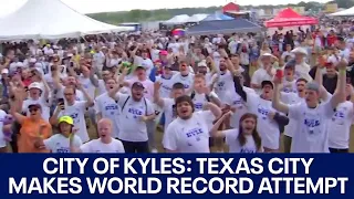 City of Kyle attempts to break world record for largest gathering of people with same name | FOX 7 A