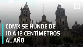 Hundimiento de la CDMX - En Punto con Denise Maerker