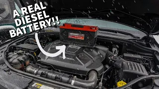 Addressing Jeep EcoDiesel battery issues with an Odyssey Battery replacement + HOW TO