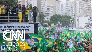 TSE determina que Bolsonaro e vice tirem de campanha imagens do 7 de Setembro | CNN DOMINGO