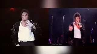 Michael Jackson | Billie Jean Comparison Brunei (12/31/1996) VS Bucharest (01/10/1992)