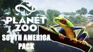 ВОДОПАД И КРАСНОГЛАЗЫЕ КВАКШИ! (ФИНАЛ) #5 PLANET ZOO SOUTH AMERICA PACK