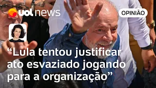 Lula deu bronca simbólica e parecia ter mais expectativa com ato de primeiro de maio, diz Cris Fibe