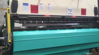 Promecam press brake operation