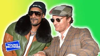 Hangin with Snoop Dogg and Matthew McConaughey