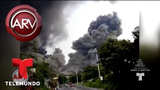 Violenta erupción del Volcán de Fuego deja destrucción | Al Rojo Vivo | Telemundo