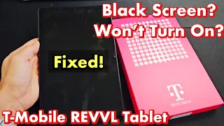 REVVL Tablet 5G: Black Screen? Won't Turn On? FIXED!