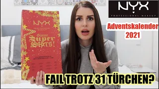 Fail trotz 31 Türchen 😡 NYX Adventskalender 2021