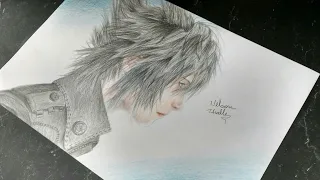 Noctis - Speed Drawing (Collab Game) (Final Fantasy XV)