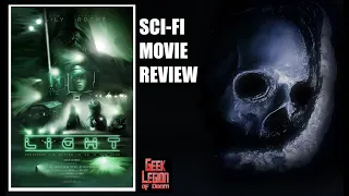 LIGHT ( 2024 Christine Roche ) Pitch Black style Alien Planet Sci-Fi Movie Review